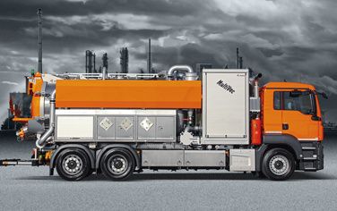 fabrikant vacuümwagens KOKS Group KOKS MultiVac vacuümwagen drukwagen met blower